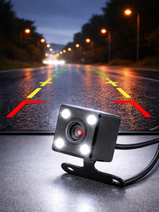 Камера заднего вида автомобильная с подсветкой 500ТВЛ TDS TS-CAV20